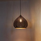 Black and Gold Pendant 72W E27 300mm Ellipse Black and Gold Pendant 72W E27 300mm Ellipse